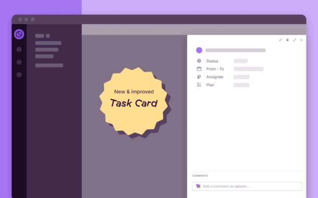 What’s New: Task Card